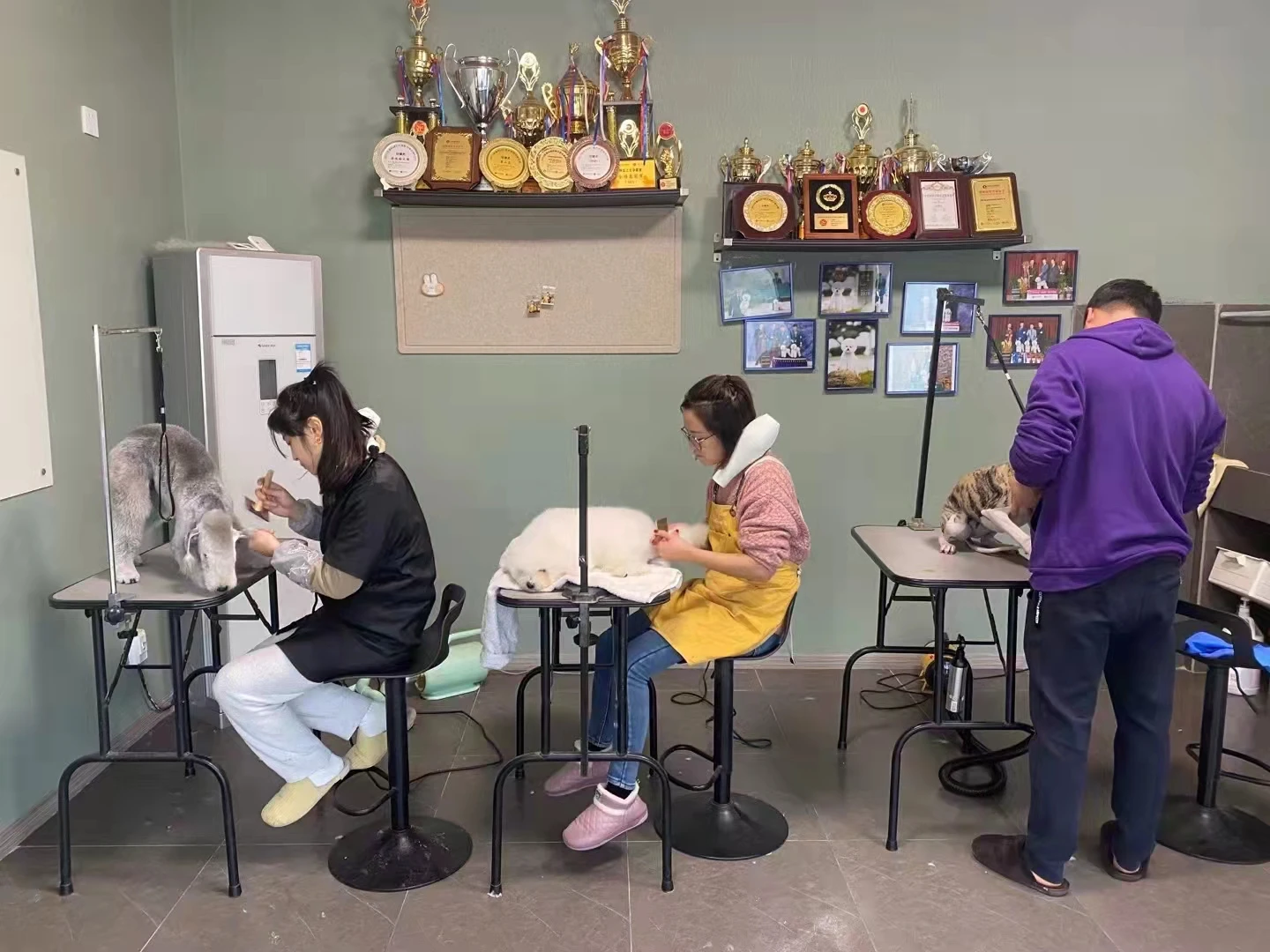 上课场景