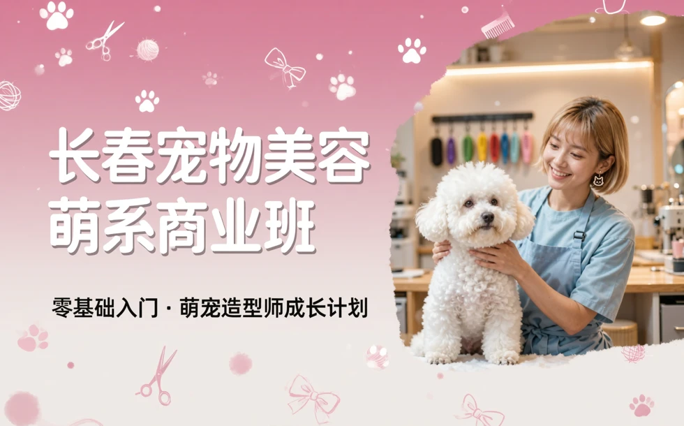 长春宠物美容萌系商业班